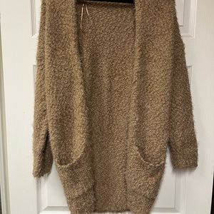 Fluffy cardigan